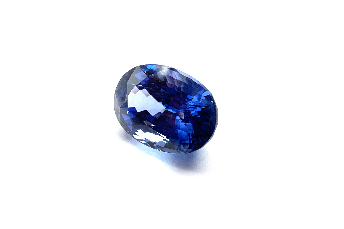 6.174 Carat Blue Sapphire